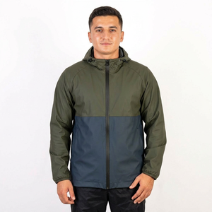 Outdoor Waterproof Windbreaker Running Training Wear Custom <b>Men</b> Windbreaker Rain <b>Jacket</b> - Product Image 1