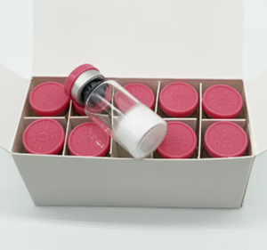 Frasco de vidrio para envasado de polvo liofilizado 3mg 5mg 10mg Caja con tapa rosa - Product Image 3
