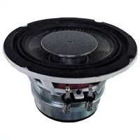 Speaker Koaksial Mobil Neodymium 650-040 6.5 Inch 200W RMS 2 Inch HF Tweeter Kerucut Karbon Full Range 8 12-24V Audio Mobil