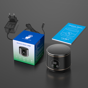 Nettoyeur à ultrasons portable populaire et dernier cri pour appareils dentaires, bijoux et prothèses dentaires à usage domestique - Product Image 6