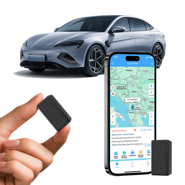 Portable Mini GPS Tracker with Real-Time Magnetic Tracking Full Global Coverage GSM 4G LTE Network for Vehicles Kids Dogs Trucks