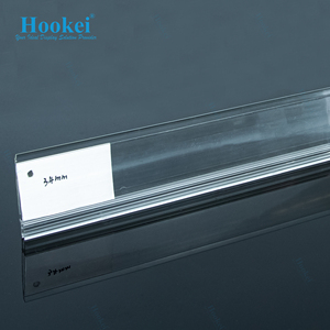 Portaetiquetas de Plástico Autoadhesivo para Estantes de Supermercado, Portaetiquetas de Extrusión, Porta Señales, Tira Adhesiva para Datos - Product Image 6