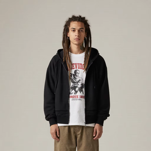 Chaqueta de invierno casual con capucha y cremallera para hombre y mujer, estilo americano, con flecos y borlas, diseño desestructurado, para trabajo. - Product Image 1