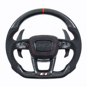 Volant de voiture personnalisé en fibre de carbone pour <span class=keywords><strong>Audi</strong></span> Q7 Q5L Q3 Q8 <span class=keywords><strong>RSQ3</strong></span> RSQ5 RSQ8 Q5 A3 A4 A5 - Product Image 2