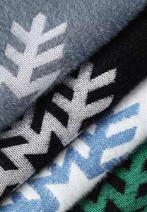 เสื้อไหมพรมมิงค์หนานุ่มสำหรับฤดูหนาว คอกลม แขนยาว ลายเกล็ดหิมะ ให้ความอบอุ่น - Product Image 5