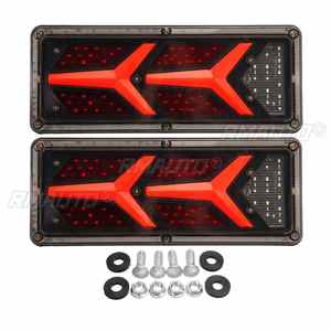 2 Piezas de Luces Traseras LED de 12V y 110 LED para Automóvil, Camión, Remolque, Furgoneta, Barco, RV, Caravana, Autobús, Camión, UTV - Product Image 2