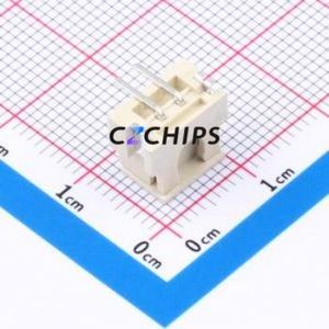 HC-XH-2ALT Wire-to-Board Pin Header SMD,P=2.5mm Connector 1x2P 2.5mm Vertical Mount XH - Product Image 2