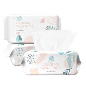Toalla Facial personalizada para la cara, toallitas higiénicas desechables, en seco y húmedo, 100% algodón - Product Image 4