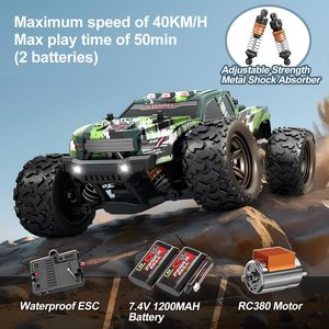 AoyingTech <span class=keywords><strong>Camion</strong></span> RC Crawler 4x4 à l'échelle 1:18, 40+ km/h, étanche, télécommandé, tout-terrain, pour adultes, hobby - Product Image 3