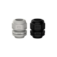 Presse-câble miniature en nylon étanche IP68 de haute qualité, joint en plastique M20, pince pour câble, certifié TUV CE ROHS REACH pour luminaire GRATUIT