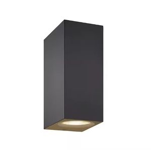 الأكثر مبيعًا مصابيح حائط سوداء LED من الألومنيوم في الهواء الطلق-مصابيح حائط لباب الحديقة سهلة التركيب باللون الأسود - Product Image 6