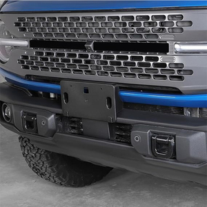 Soporte para Placa de Matrícula Delantera Compatible con Ford Bronco 2021+, Soporte para Placa de Matrícula Delantera, Marco para Placa de Matrícula Delantera - Product Image 5