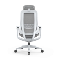 Chaise de bureau de direction ergonomique de luxe moderne à dossier haut avec soutien lombaire réglable, appui-tête, accoudoirs, pivotante, inclinable et verrouillable, multifonction