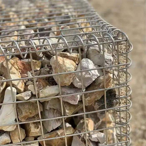 Caisse gabion hexagonale soudée galvanisée robuste avec services de découpe pour la prévention des chutes de pierres et des glissements de terre - Product Image 2
