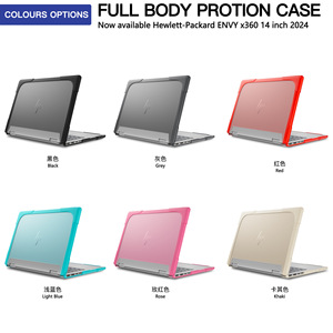 Estuche de protección integral para computadora portátil con función de disipación de calor Adecuado para <span class=keywords><strong>HP</strong></span> ENVY X360 14 pulgadas 2024 - Product Image 2