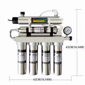 Système de filtration d'<span class=keywords><strong>eau</strong></span> domestique 6 étapes avec UV pour cuisine, sous évier, pour sédiments, en acier inoxydable, pour <span class=keywords><strong>eau</strong></span> <span class=keywords><strong>du</strong></span> <span class=keywords><strong>robinet</strong></span> - Product Image 4