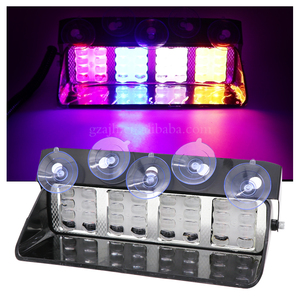 Luz LED de advertencia estroboscópica 32 SMD, intermitente de señal estroboscópica para coche, luz LED de advertencia de peligro de emergencia, modificación de parabrisas de camión SUV - Product Image 1