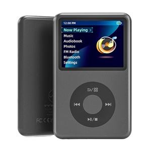 Reproductor MP3 Innioasis Tech Y1 Negro/Plateado, Listo para Enviar, 128GB/64GB, Clásico, Pantalla de 2.4 Pulgadas, Reproductor de Música Gospel con Auriculares - Product Image 1
