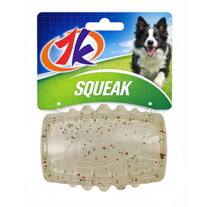 Juguetes para Perros de TPR para Masticadores Agresivos, Juguete Masticable en Forma de Rodillo, Resistente, Interactivo, con Sonido, Logotipo Personalizado - Product Image 1