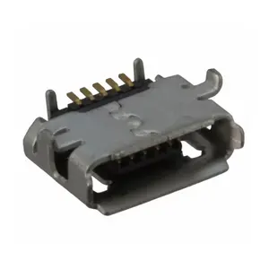 47589-0001 USBコネクタマイクロABレセプタクルコネクタ5ポジション表面実装、直角; スルーホール