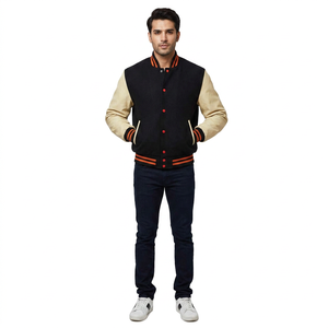 Veste de Baseball pour Hommes à Prix Bas, Légère, Fabriquée au Pakistan, Logo Personnalisé Imprimé, Sortie d'Usine, Veste Universitaire pour Hommes - Product Image 1