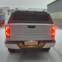 Capot de benne rigide en acier robuste à ouverture latérale, étanche, avec verrouillage manuel à clé, pour pick-up RAM Ranger Navara Dmax