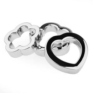 Metall Sexspielzeug Dildo Ring Herzförmiger Dildo - Product Image 1