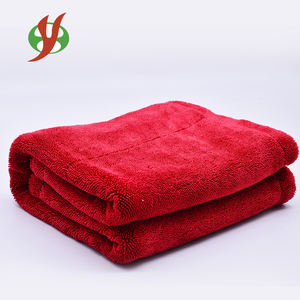 Toalla de Microfibra con Bucle Trenzado para Secado de Autos, Tamaño y Color Personalizables, Suave, Sin Pelusas, Suministro al por Mayor - Product Image 1