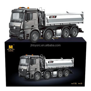 Huina 1536PRO 1:14 Camion benne télécommandé en alliage avec 13 canaux, action de déchargement réaliste et sonore - Product Image 2