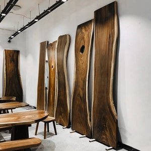 Sud Américain noyer noir en bois massif à manger tables haut bleu <span class=keywords><strong>table</strong></span> transparente une crèche rivière <span class=keywords><strong>table</strong></span> en résine époxy - Product Image 4