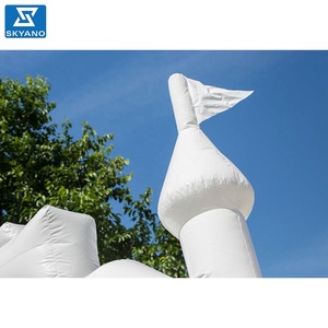 Maison <span class=keywords><strong>pleine</strong></span> d'entrain de château gonflable blanc pour l'activité de noce - Product Image 4