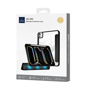 WiWU-Étui de protection pour iPad, en PU, avec support magnétique stable, divers angles, panneau époxy, fente cachée pour stylo en PVC - Product Image 3