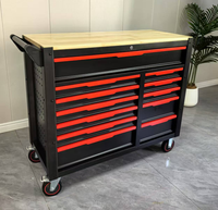 Ensemble d'outils de 757 pièces, chariot à outils mobile à 12 tiroirs avec plateaux à outils en mousse EVA pour la réparation automobile, garage
