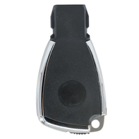 Coque de clé de voiture télécommande XNRKEY modifiée à 3 boutons avec lame pour Mercedes Benz (ancien modèle MB) – Boîtier de remplacement