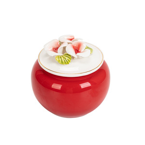 Fleur en céramique romantique fête <span class=keywords><strong>de</strong></span> <span class=keywords><strong>mariage</strong></span> bonbons emballage coffrets cadeaux <span class=keywords><strong>mariage</strong></span> remercier <span class=keywords><strong>invité</strong></span> cadeaux décoration - Product Image 5