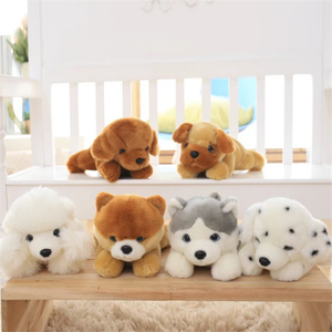 Jouet en peluche réaliste pour <span class=keywords><strong>chien</strong></span> Teddy Husky Pomeranian <span class=keywords><strong>Sharpei</strong></span> Doggy Puppy pour enfants - Product Image 2