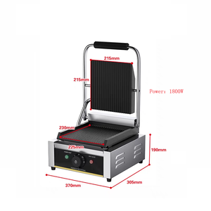 Commercial Electric Contact Grill for Hotel Use Stainless Steel Sandwich Panini Press at Factory <strong>Price</strong> - Product Image 2