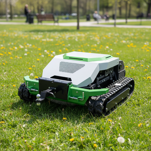 free shipping CE 900mm heavy duty remote crawler mower 608cc engine EPA grass cutter garden machine - Product Image 1