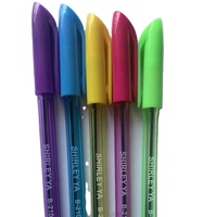 Bolígrafo de Plástico con Logotipo Personalizado SHIRLEY YA, Venta al por Mayor, Tinta Azul de 0.7 mm, Bolígrafo Económico para la Escuela y Oficina con Carpeta