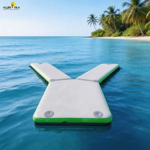 Dock Gonfiabile a Forma di Y Facile da Trasportare e Riporre per <span class=keywords><strong>Marina</strong></span>, Lago e Spiaggia - Product Image 1