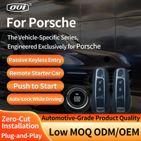 OVI Voiture Démarrage à distance Bouton poussoir Démarrage du moteur Système d'alarme de voiture Plug and Play Fit pour Porsche Cayenne