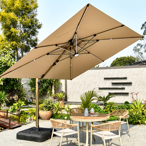 Heavy Duty grand jardin <span class=keywords><strong>Patio</strong></span> parapluie Restaurant café hôtel parasol commercial de luxe Parasol extérieur chaise Table meubles - Product Image 3