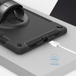 Funda Resistente para Tablet Samsung Tab <span class=keywords><strong>S8</strong></span> <span class=keywords><strong>Plus</strong></span> <span class=keywords><strong>de</strong></span> 12.4 Pulgadas SM-X806 con Soporte Giratorio <span class=keywords><strong>de</strong></span> 360 Grados, Ranura para Lápiz y Agarre Ergonómico - Product Image 3