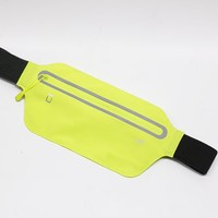 Sac banane de sport pour téléphone portable en PVC léger, forme cylindrique, fermeture à cordon, unisexe, pour activités de plein air, discret et compact