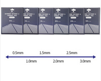 Almohadilla Térmica Conductora de Alta Temperatura Stock Custom Odyssey Gelid de 0.25-2mm de Silicona/TIM para GPU, CPU y Laptop