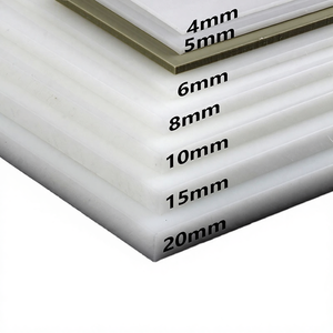 PP <strong>Plastic</strong> Board Hard Rubber Pad <strong>White</strong> PP <strong>Plastic</strong> <strong>Sheet</strong> Wholesale Non Woven PP Fabric Medical Bed <strong>Sheet</strong> 12mm Thick Model 562323 - Product Image 1