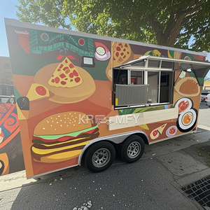 Remolque de Comida Rápida con Cocina Completa para Helados y Hot Dogs, Carrito Móvil con Exhibidor - Product Image 3