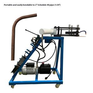 Hydraulic HTB-1000 Portable Electric Square Tube <b>Bending</b> <b>Machine</b> Semi-Automatic with Optional Mold Bottom Wheel Movable Features - Product Image 2