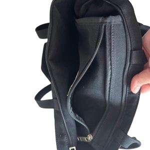 Sac fourre-tout vintage en toile délavée grande capacité avec fermeture éclair, sac à bandoulière unisexe style décontracté, sac de shopping tendance - Product Image 3