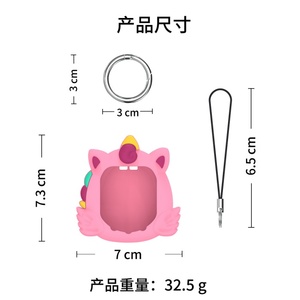 Animaux de compagnie jouet jeu vente promotionnel numérique virtuel électronique joueur de jeu pour animaux de compagnie pour <span class=keywords><strong>Tamagotchi</strong></span> Uni étui de protection en Silicone pour les enfants - Product Image 6